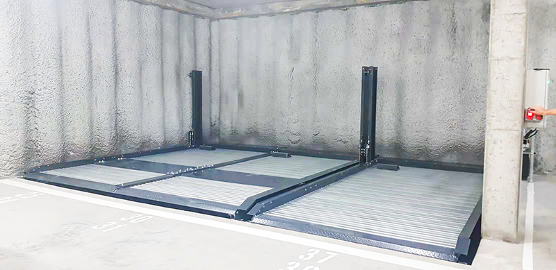 地坑式停車質(zhì)量有保證，安全性能更高